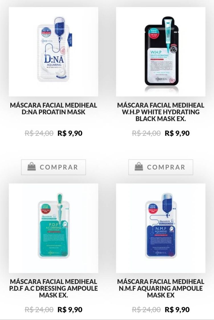 Moda Máscara facial