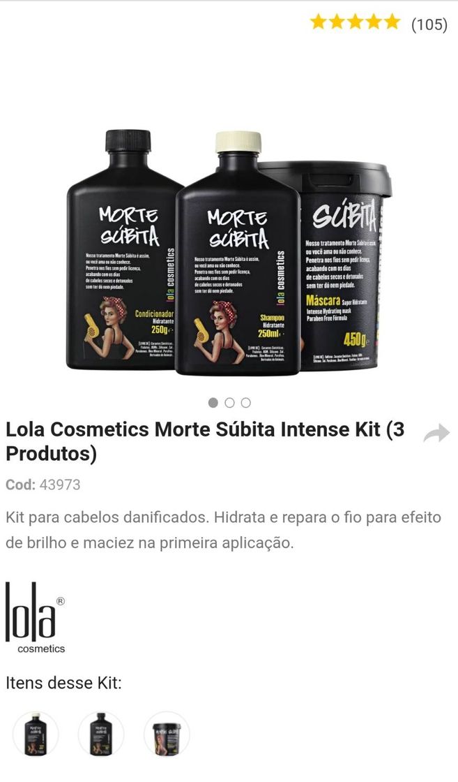 Moda Beleza na Web • kit cabelos danificados