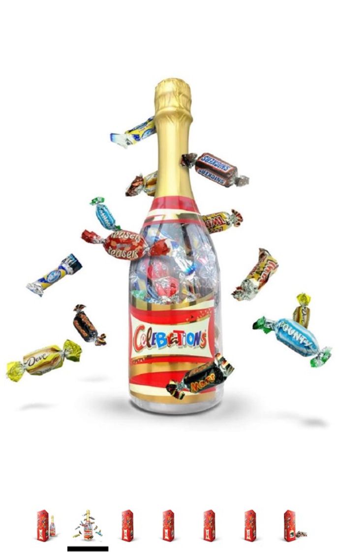 Social Coffret Celebrations bouteille - Personnalisé avec prénom, 3