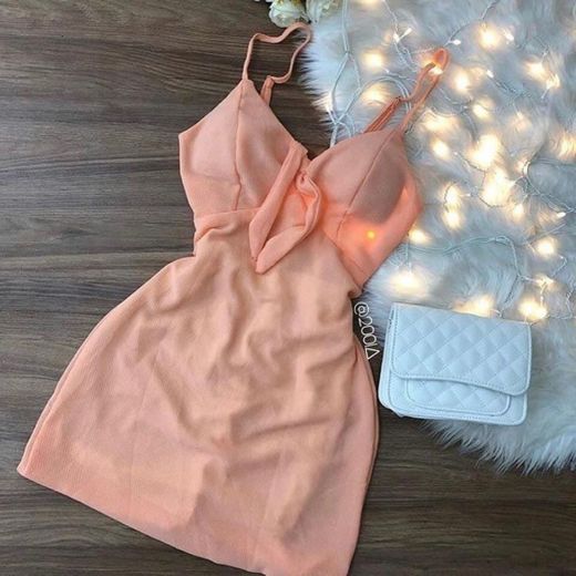Vestido rosa súper cute