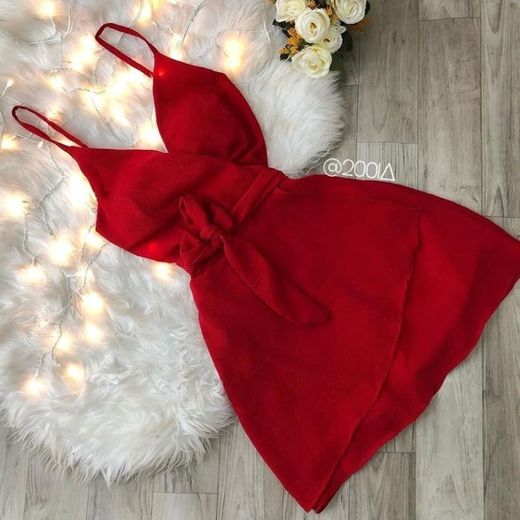 Vestido rojo cute 