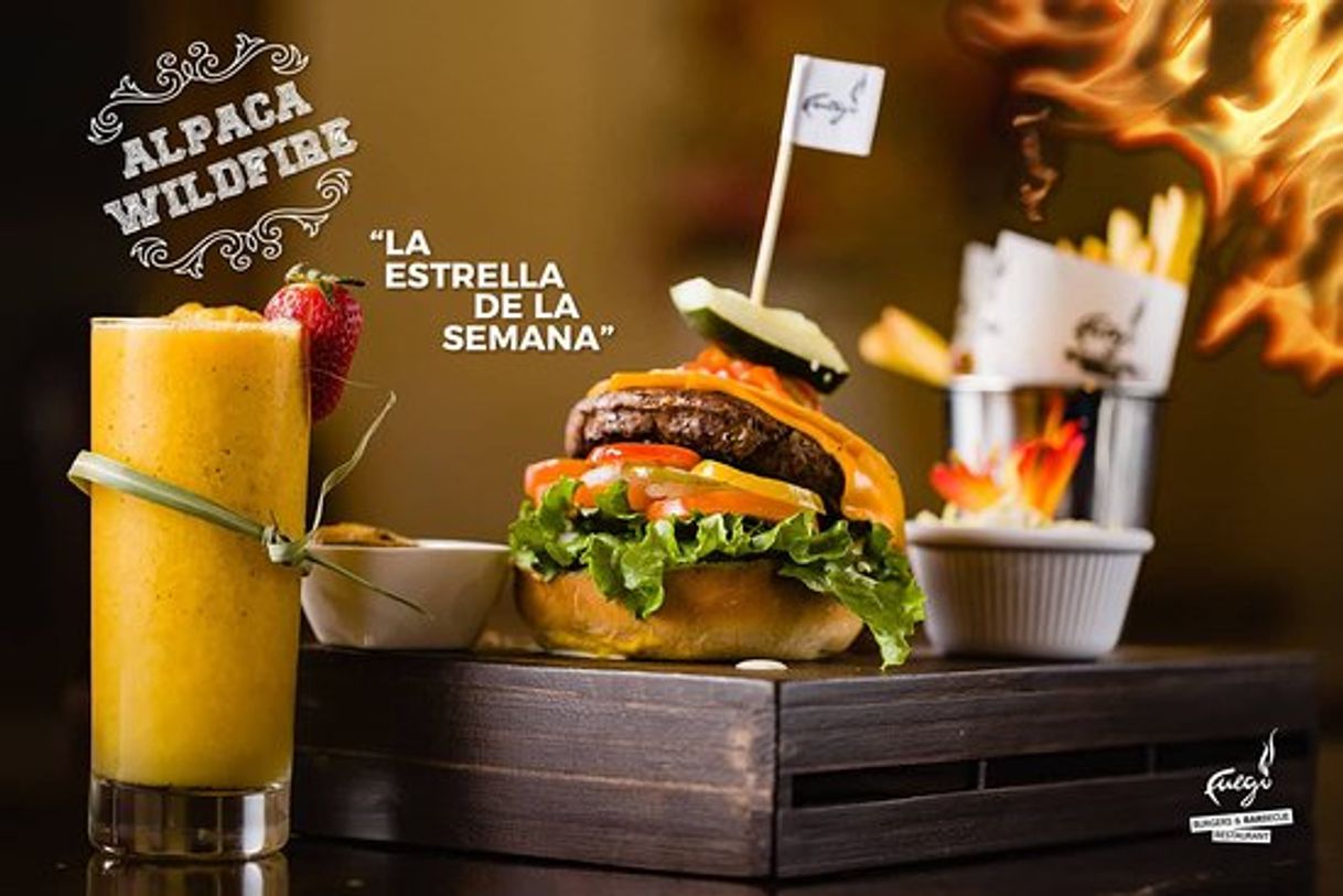 Restaurantes Fuego, Burgers and Barbecue Restaurant