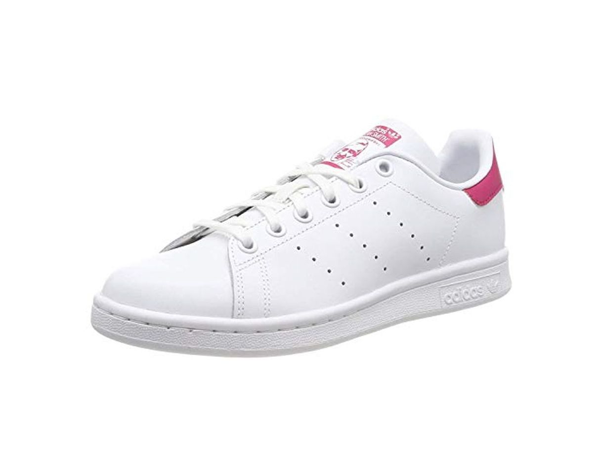 Fashion adidas Stan Smith J, Zapatillas Unisex Niños,  Blanco