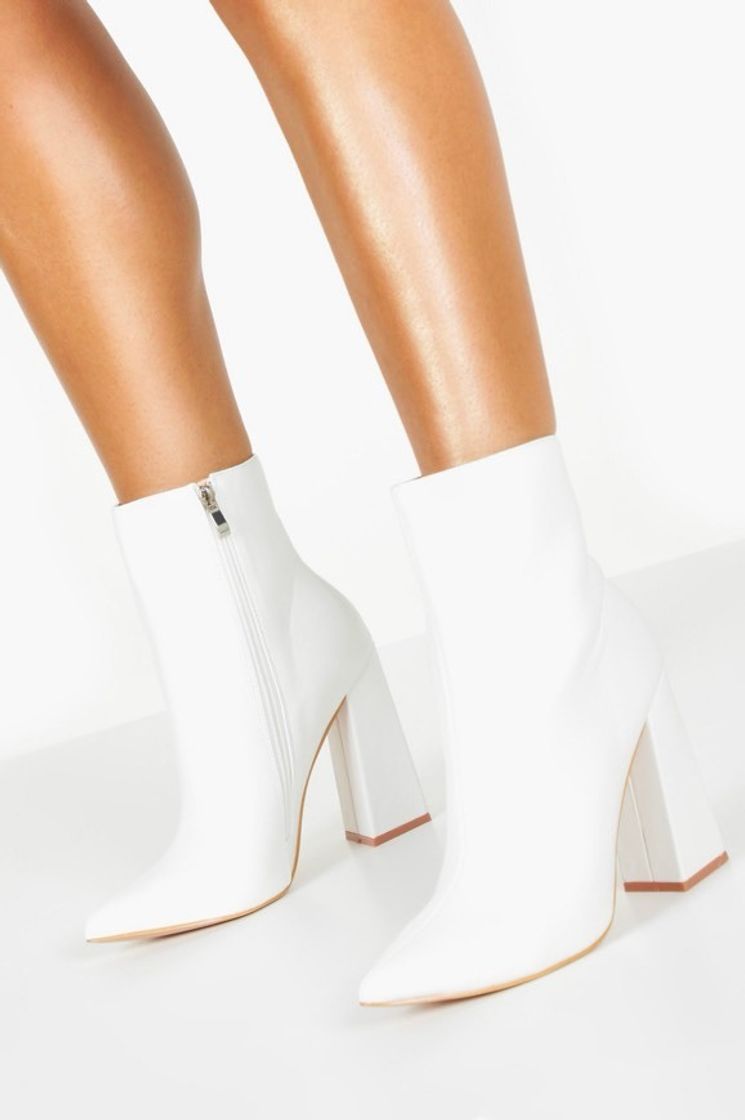 Social Botas bajas blancas 