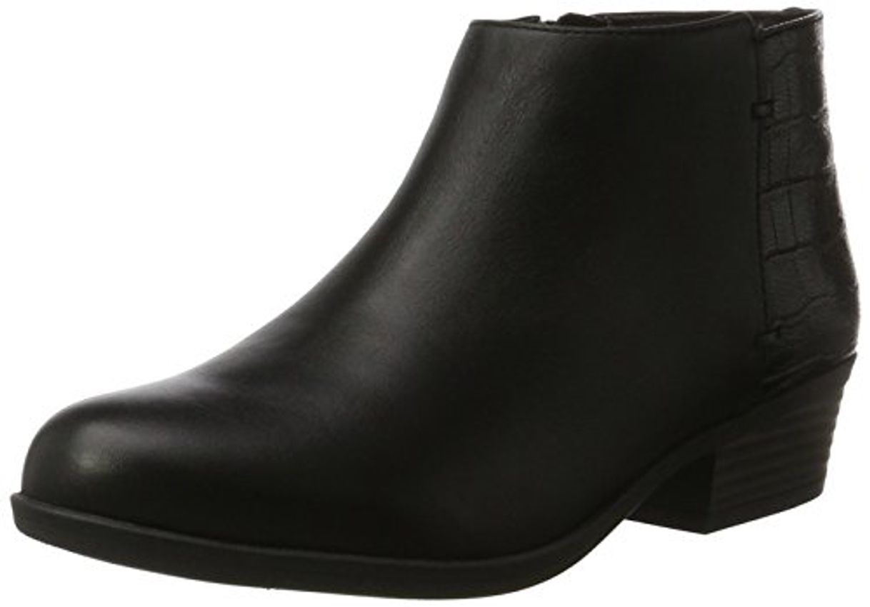 Fashion Clarks Addiy Zora, Botas Militar, Mujer, Negro