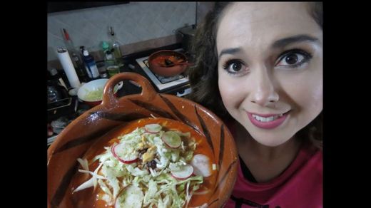 Cómo hacer POZOLE ROJO Marisolpink