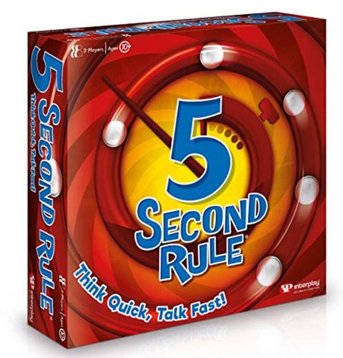5 Second Rule- Juego de Cartas, Multicolor