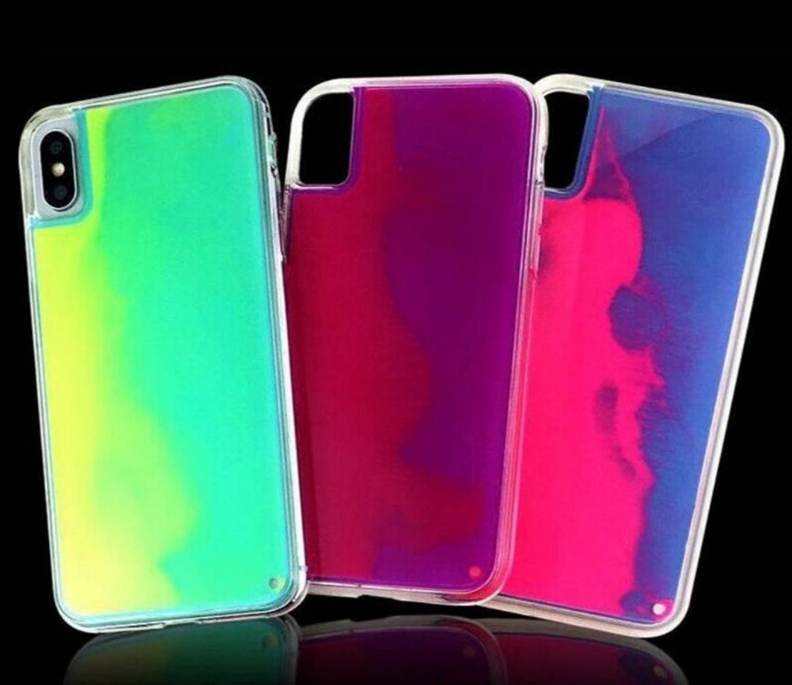 Moda Case de arena luminosa(iPhone) 🤯