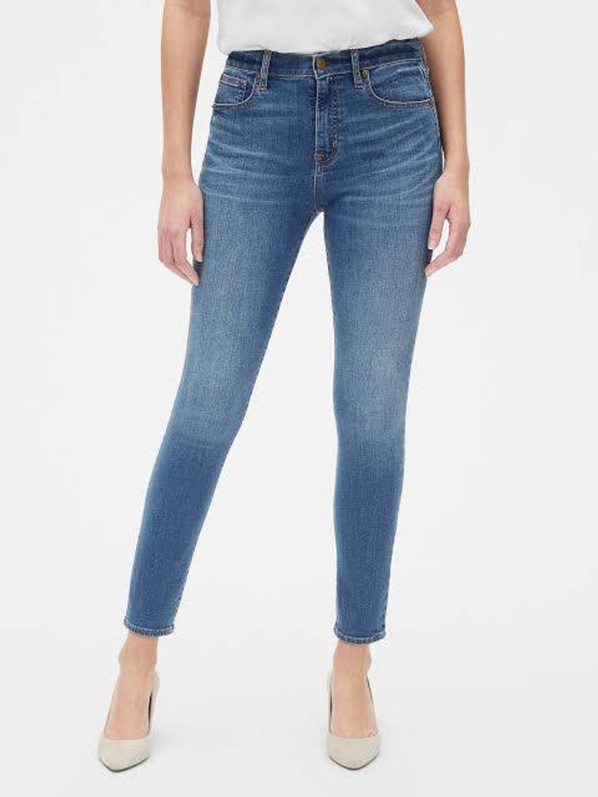 High Rise True Skinny Jeans with Secret Smoothing Pockets