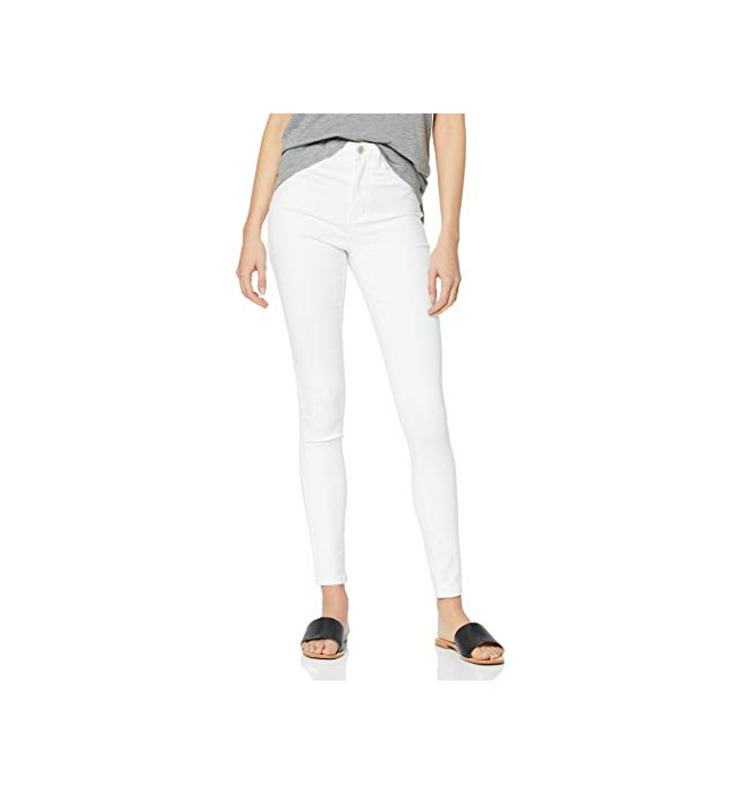 Only NOS Onlroyal HW SK Jeans Noos Vaqueros Skinny, Blanco