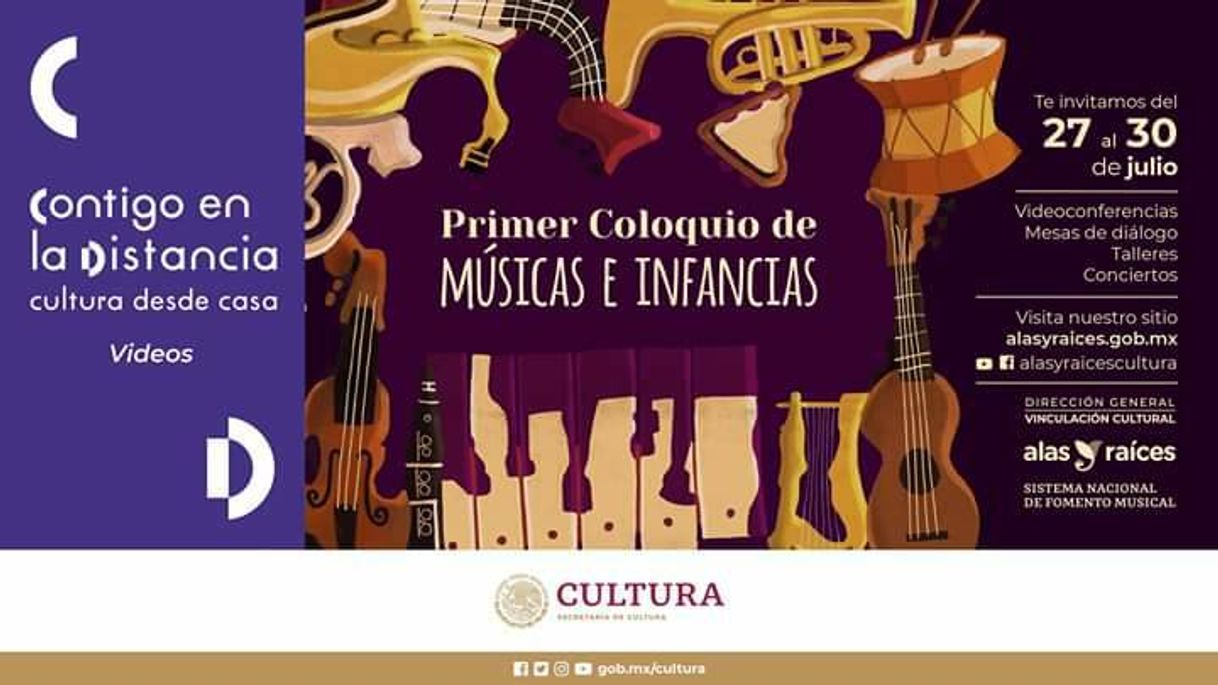 Moda Primer coloquio de músicas e infancias 