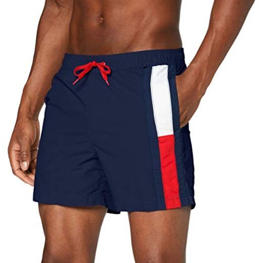 Tommy Hilfiger SF Drawstring Bañador, Azul