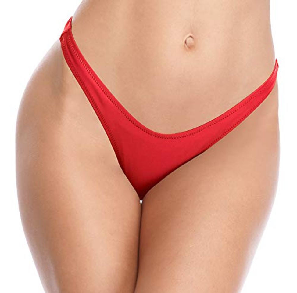 Moda SHEKINI Mujer Bikini Tanga V Braguitas Traje de Baño Playa Ropa Interior