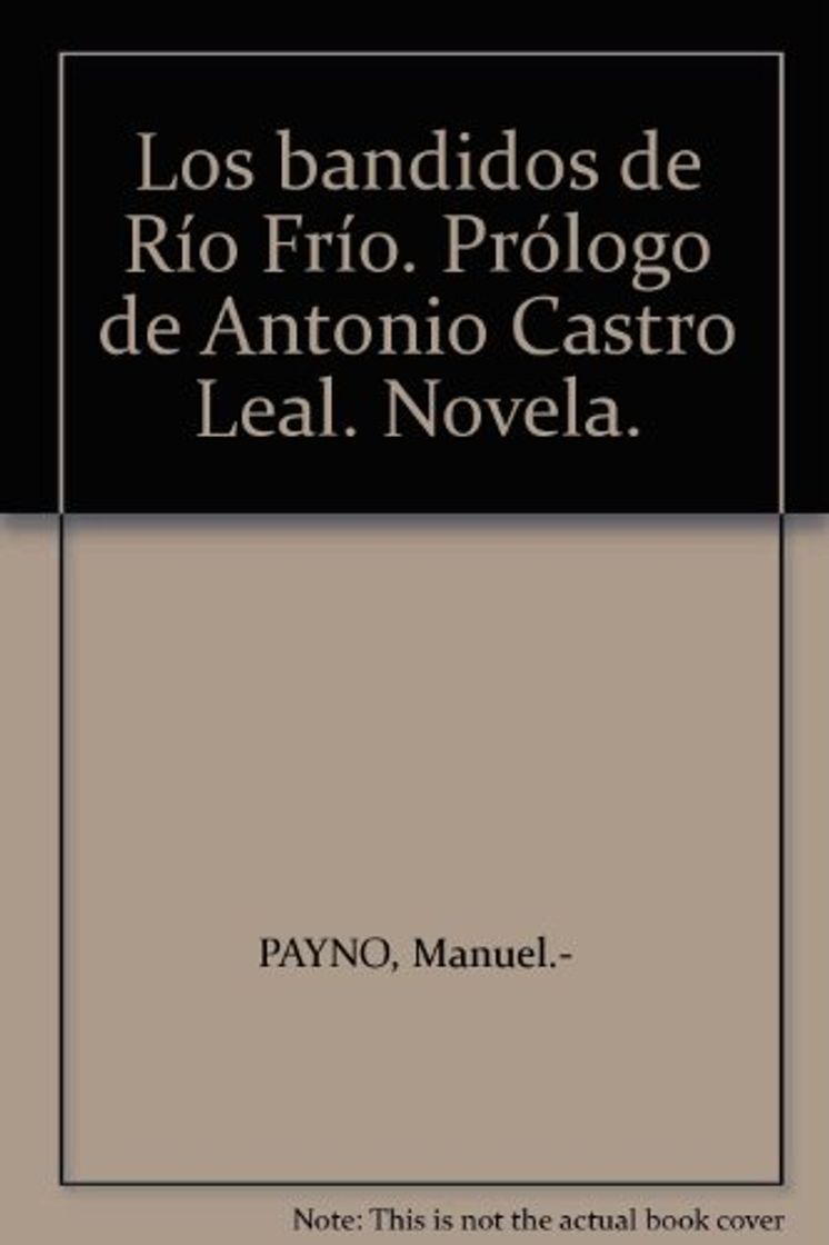 Book Los bandidos de Río Frío