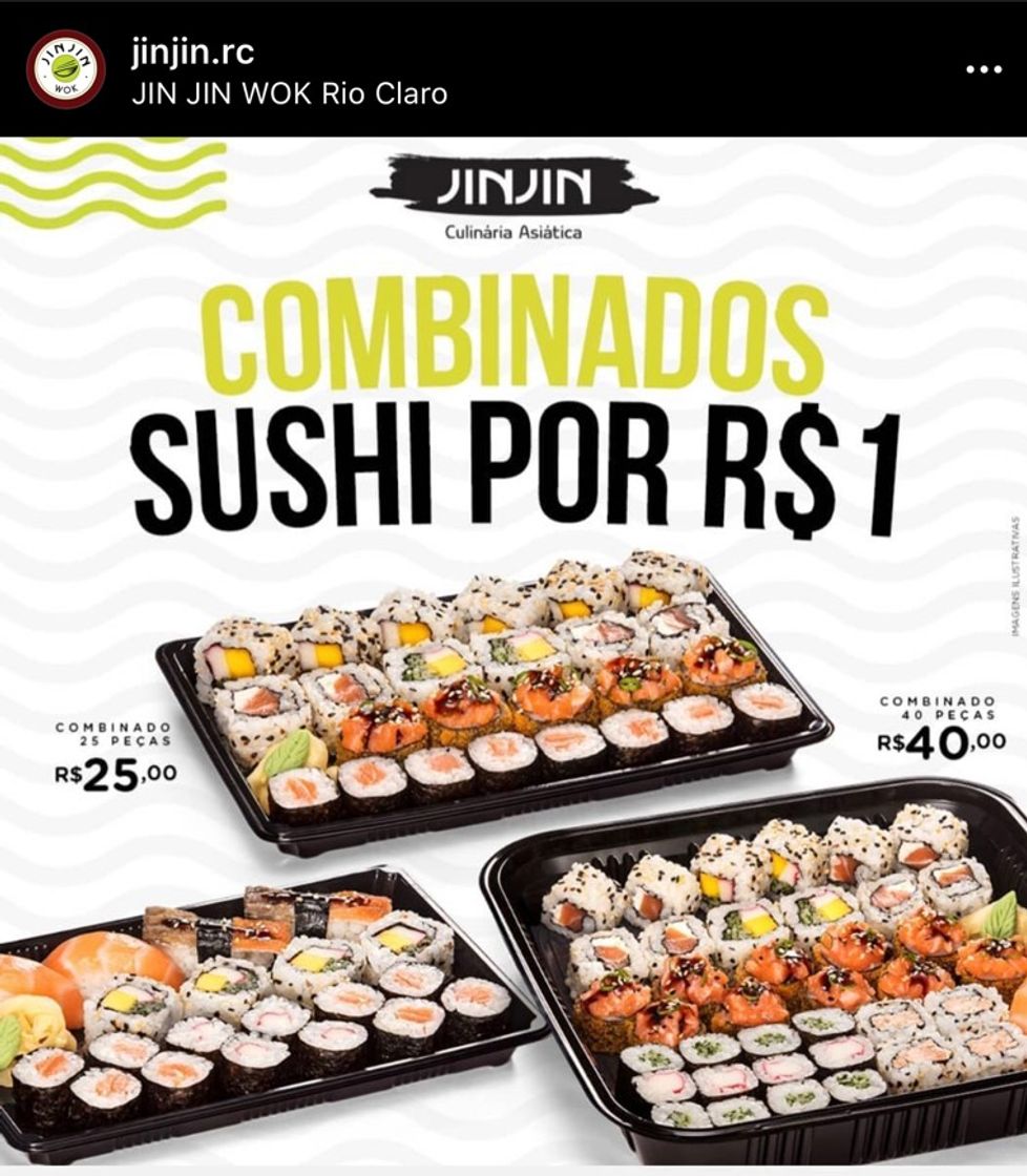 Restaurantes Jin Jin - Shopping Rio Claro