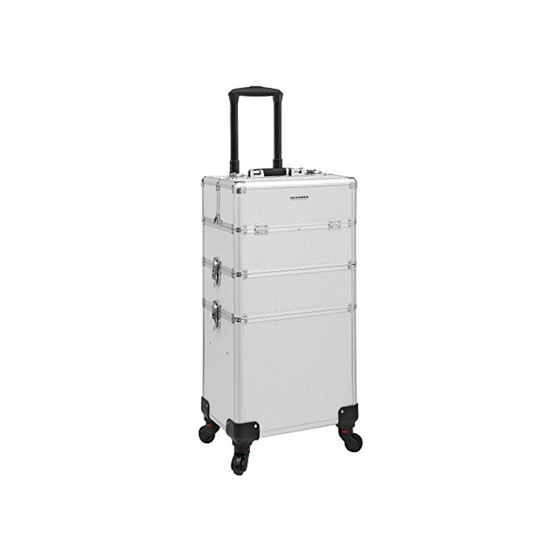 Beauty Songmics® beauty case Maleta multiusos tipo trolley Maletín para maquillaje Estuche de