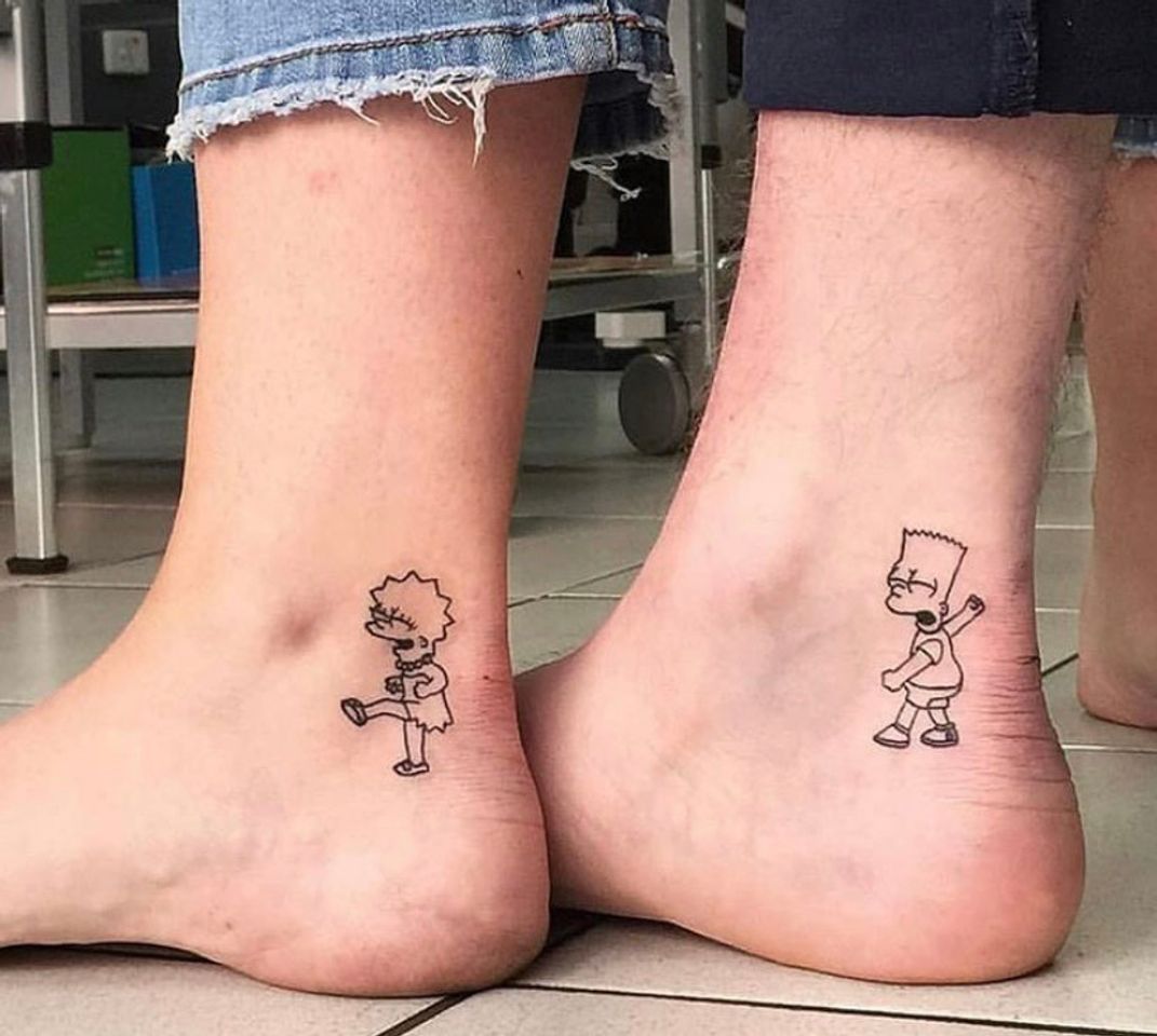 Moda Tatuaje simpsons