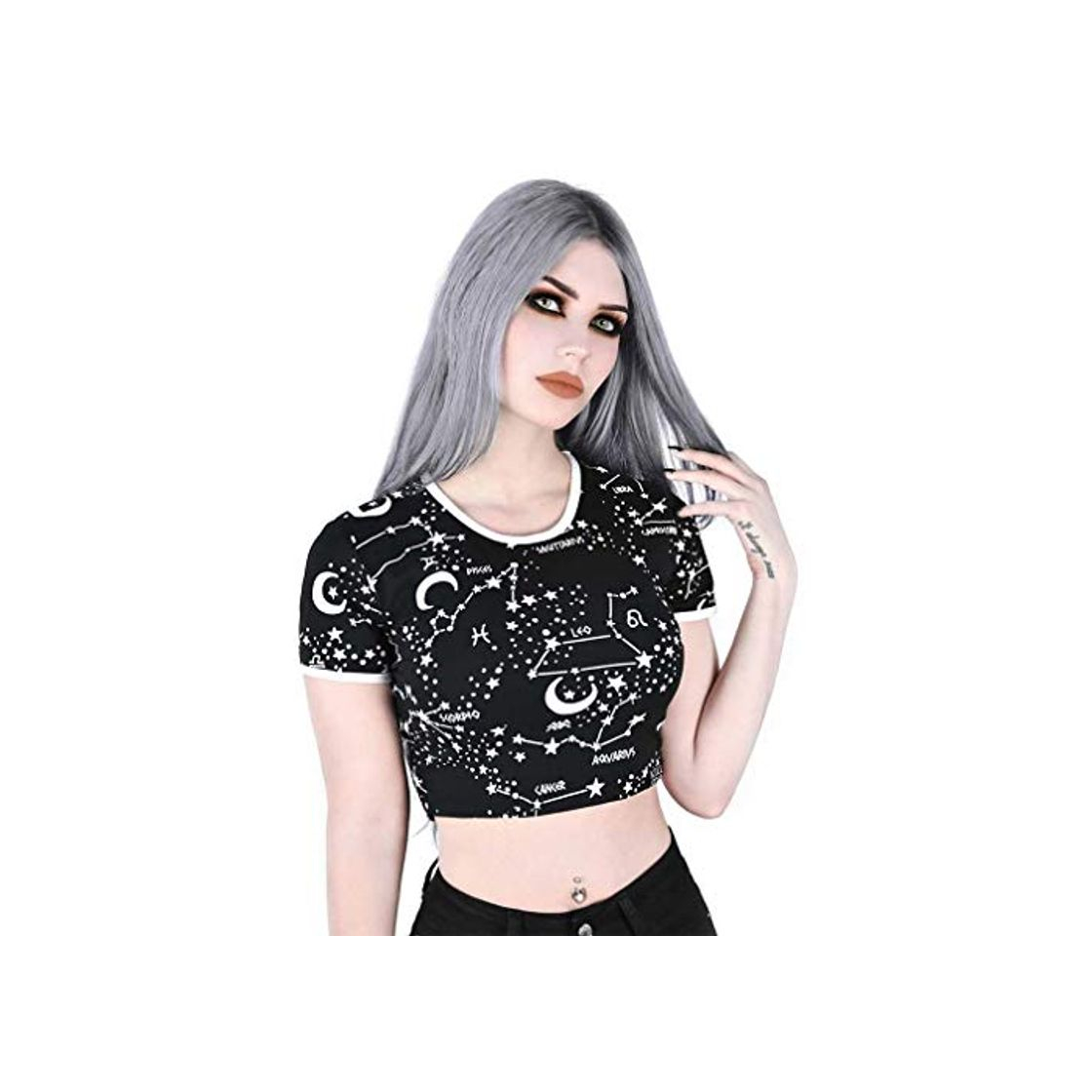 Product Killstar Crop Top Milky Way