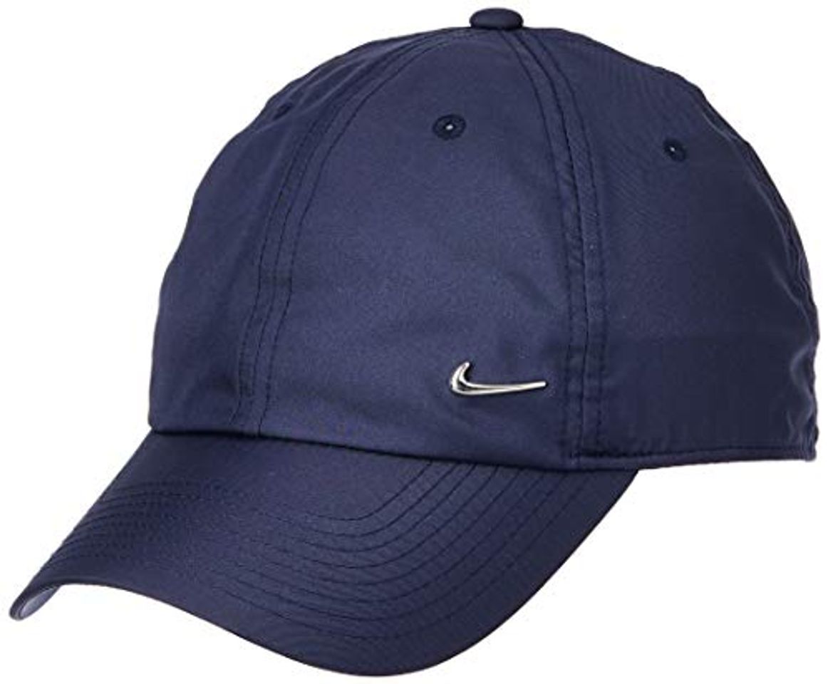 Social Nike U Nk H86 Cap Metal Swoosh Hat, Unisex Adulto, Obsidian/