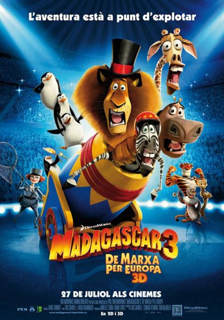 Movie Madagascar 3: De marcha por Europa