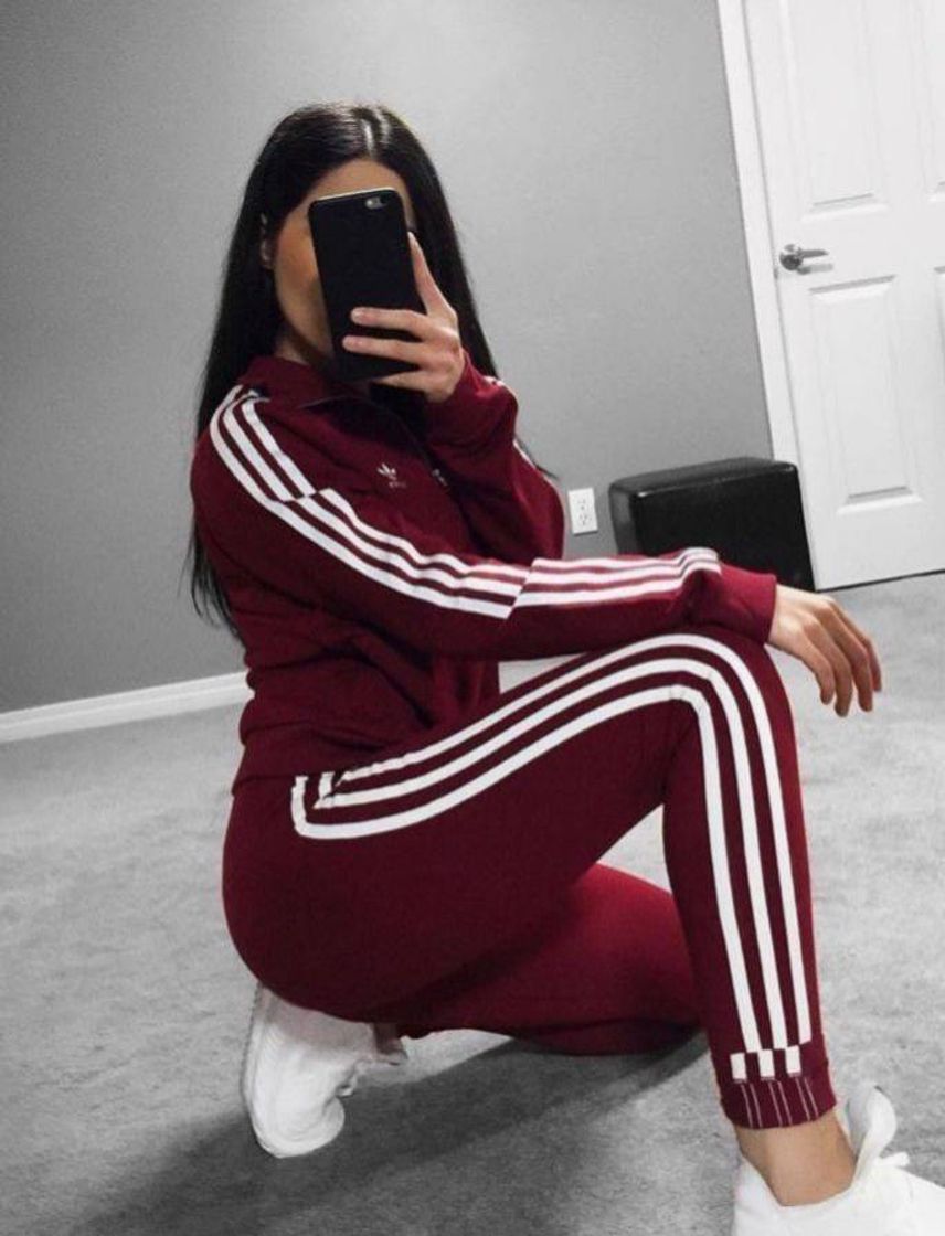 Moda Outfit Adidas Wine #1