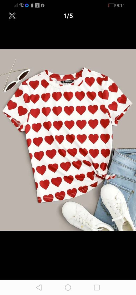 Products Blusa de corazones