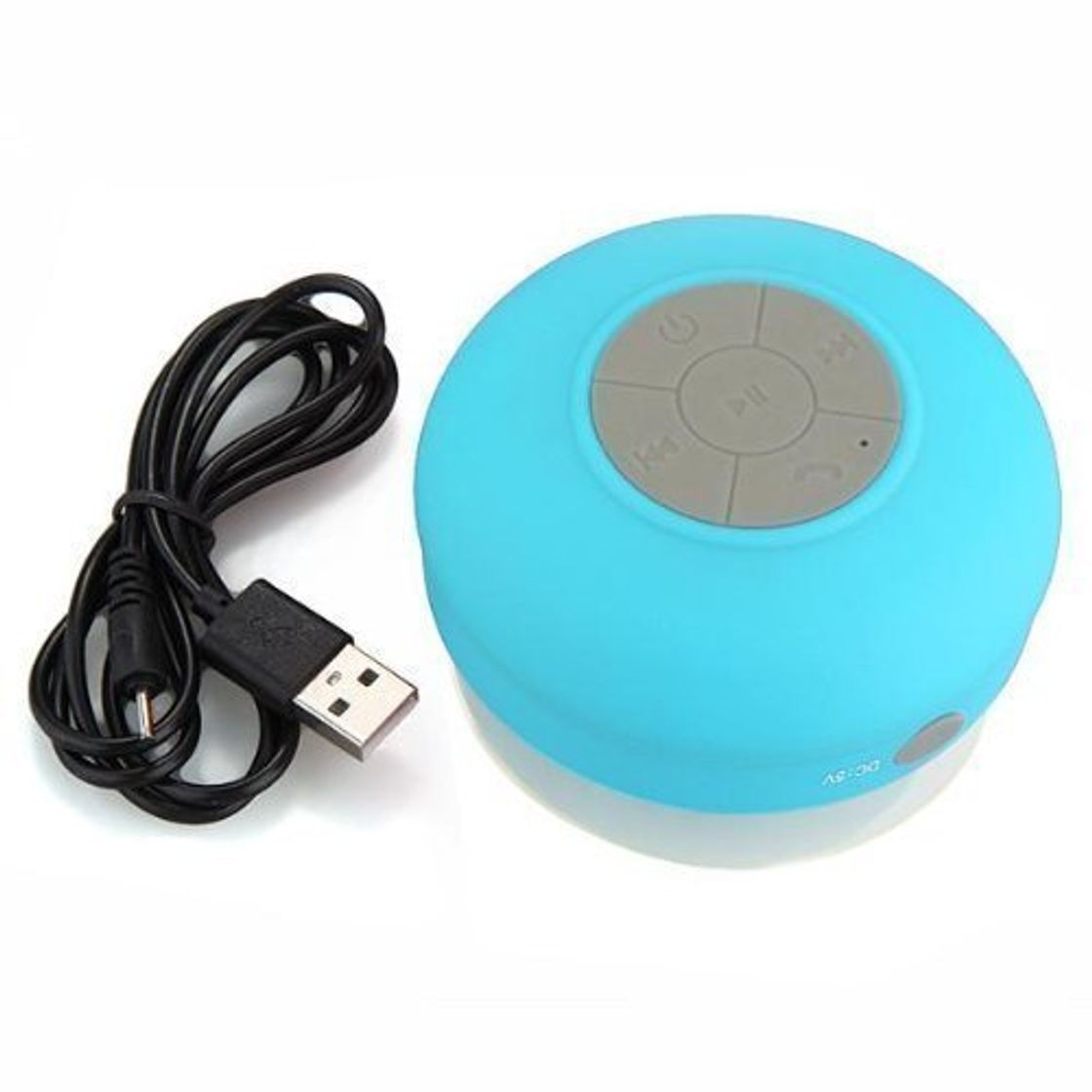 Electrónica SODIAL(R) Altavoz bluetooth ducha Inalambrico Impermeable con Ventosa Manos libres bano Piscina