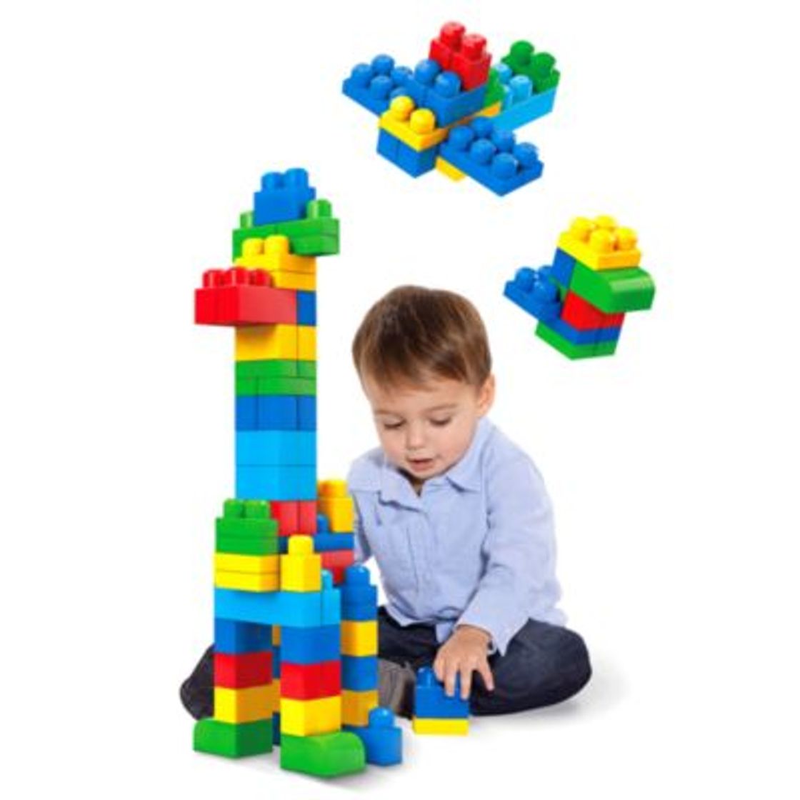 Fashion Mega Bloks Bolsa de construcción deluxe | Fisher-Price