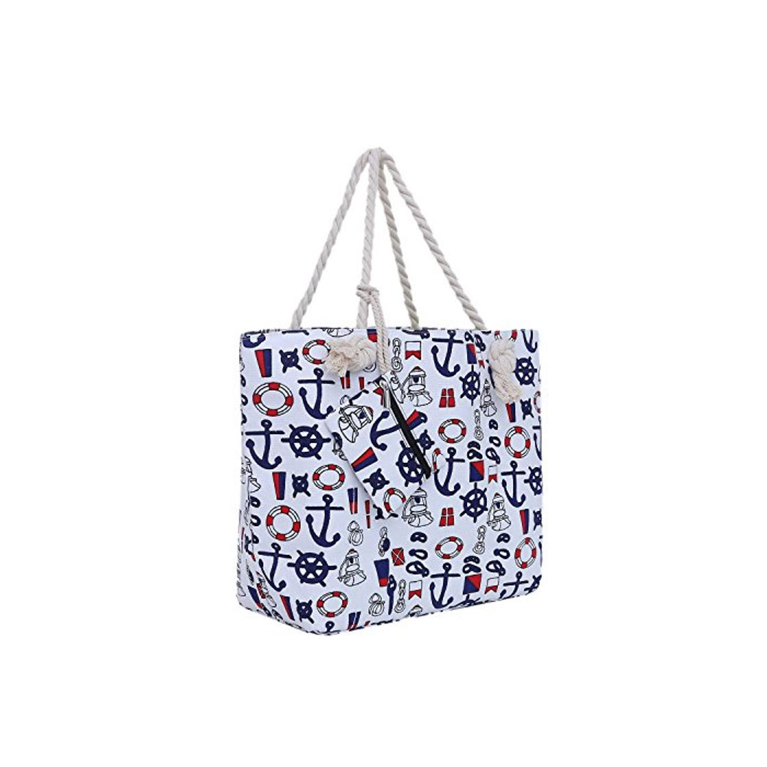 Producto Bolsa de Playa Grande con Cremallera 58 x 38 x 18 cm