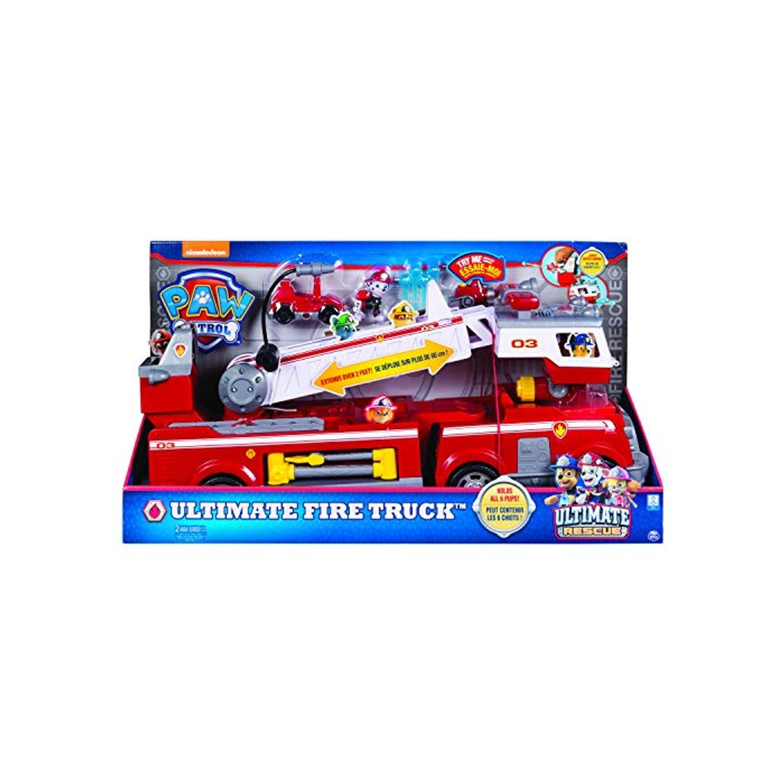 Producto Paw Patrol Ultimate Rescue Fire Truck vehículo de juguete