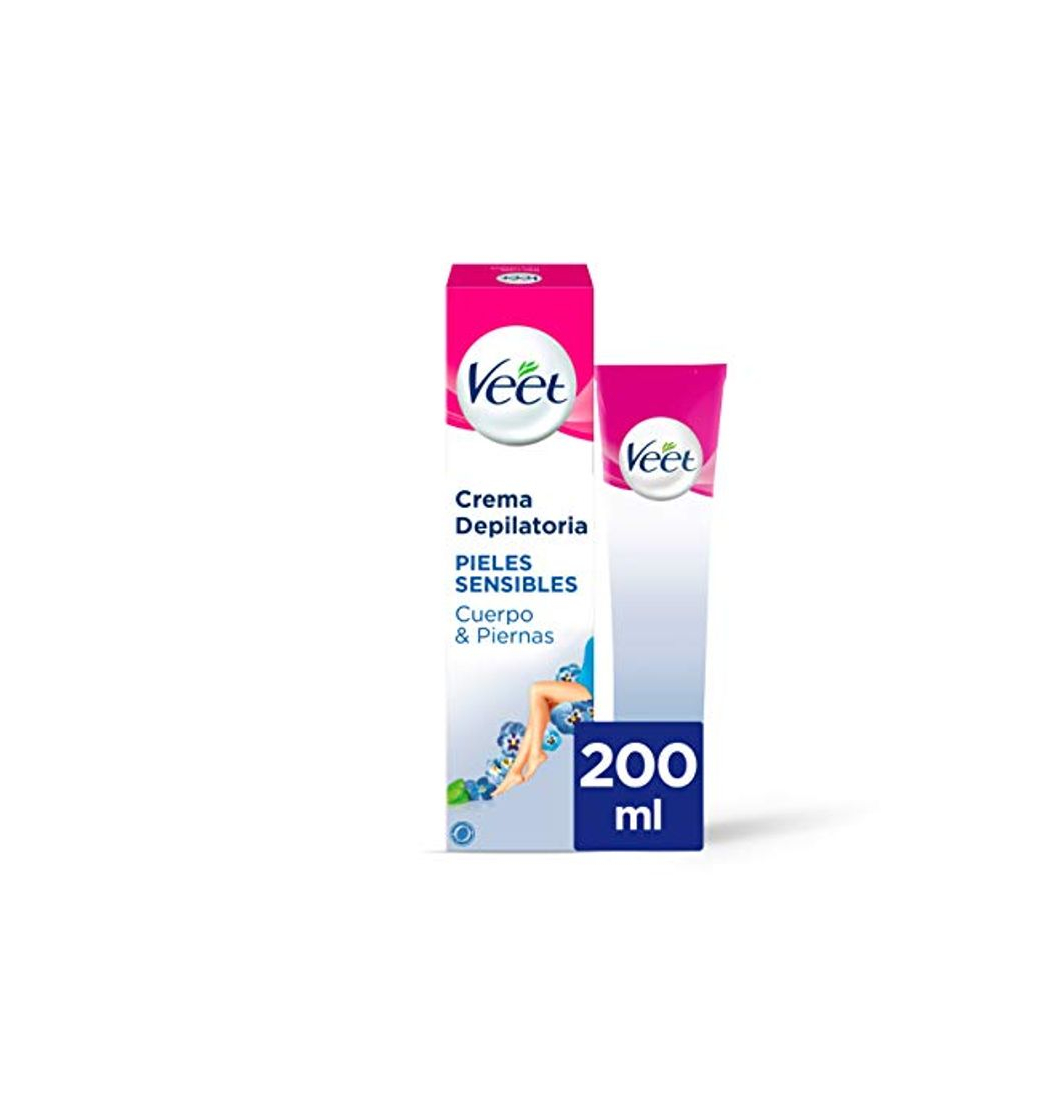 Product Veet Crema Depilatoria Corporal para Mujer con Aloe Vera y Vitamina E