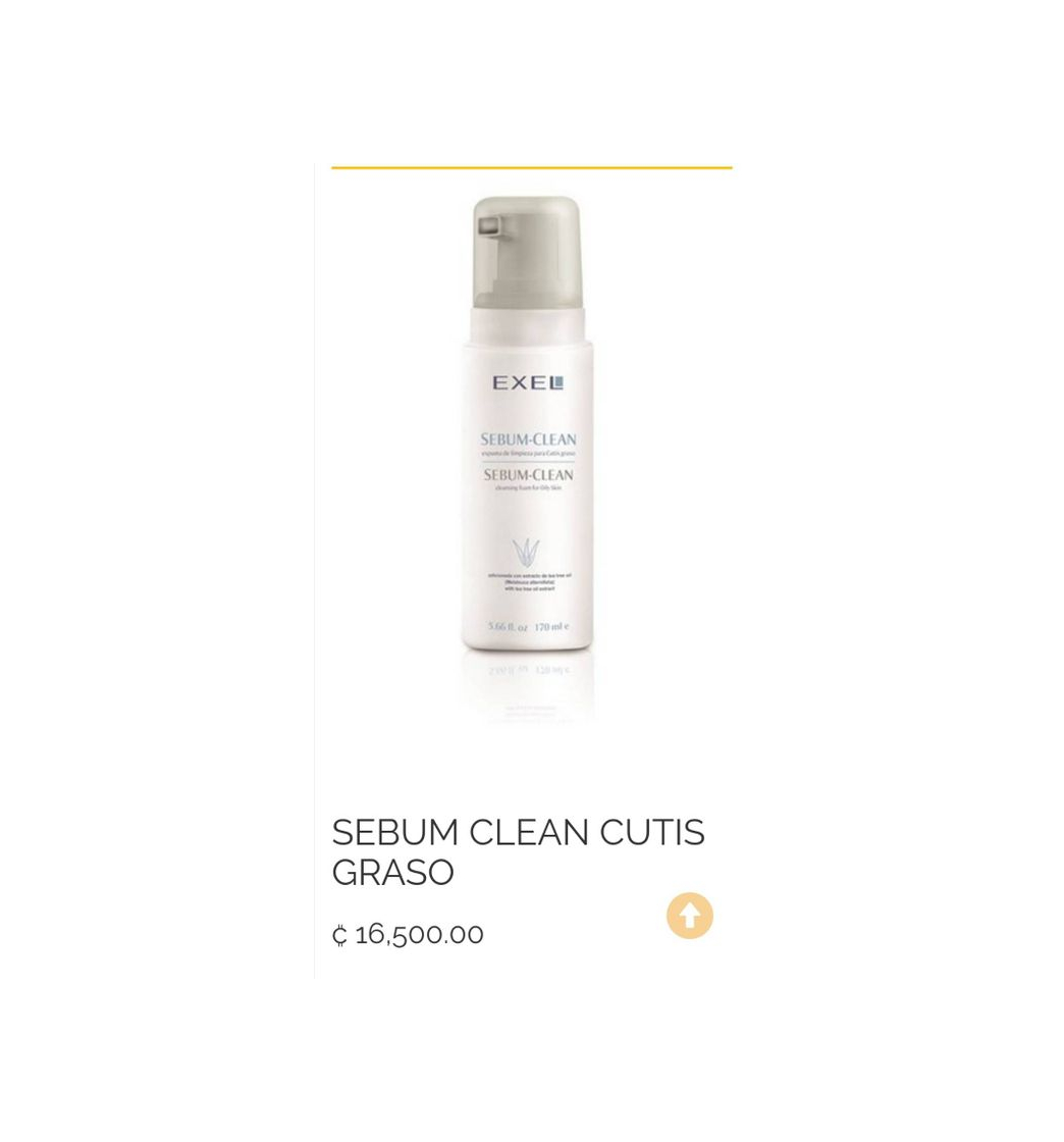 Producto Sebum clean Exel