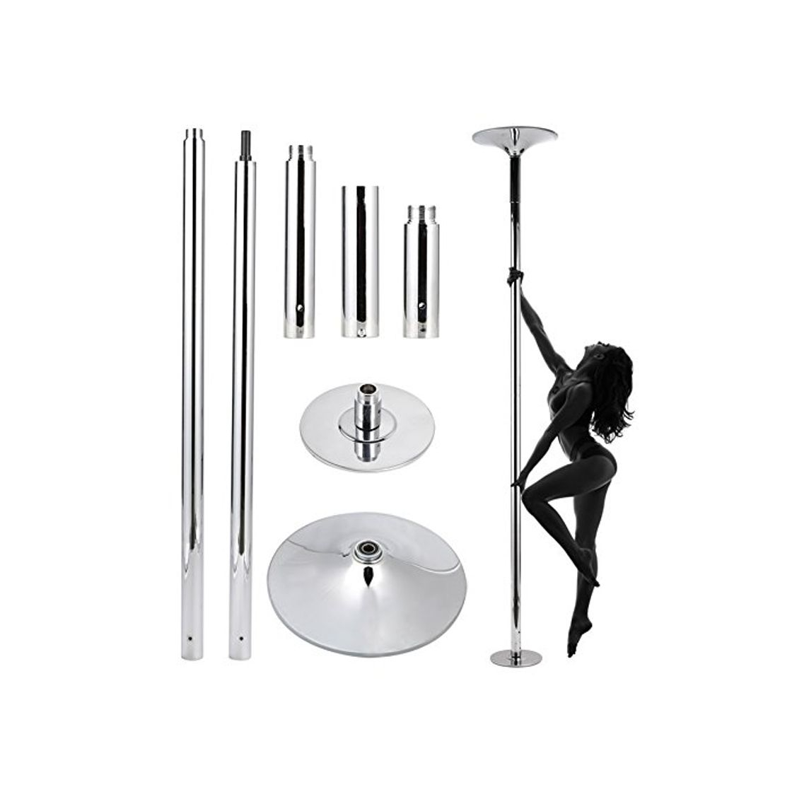 Producto Z ZELUS Barra de Baile 45 mm Pole Dance Ajustable 2