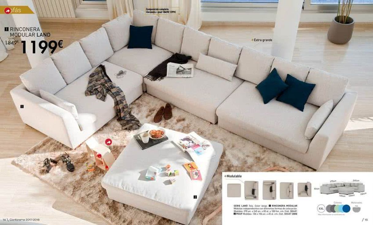 Moda Lindos sofas para decorar tu hogar