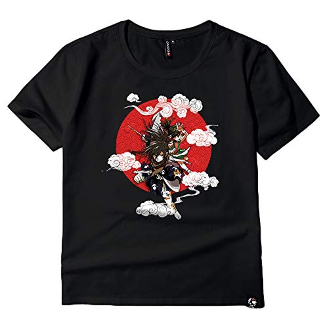 Moda Unisex Dororo Camisetas Camiseta Anime Printing tee Moda Cómoda Tops Estilo Simple