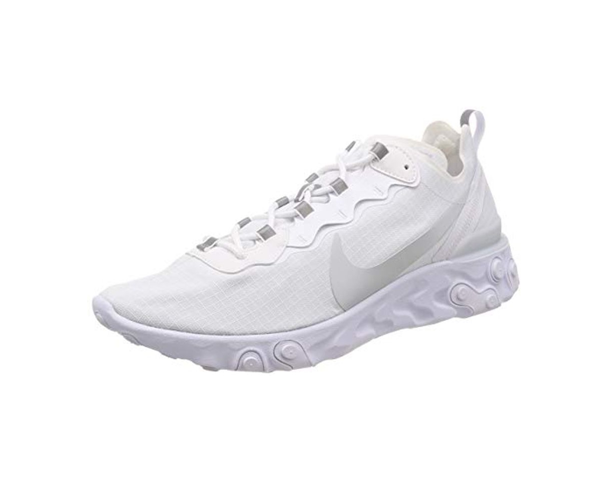 Fashion Nike React Element 55 SE SU19, Zapatillas de Atletismo para Hombre, Blanco