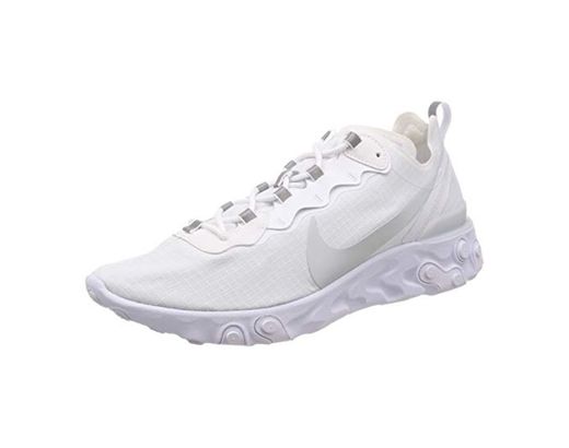 Nike React Element 55 SE SU19, Zapatillas de Atletismo para Hombre, Blanco