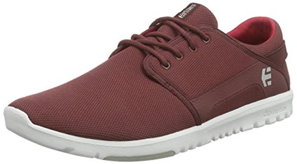 Social Etnies Scout, Zapatillas de Skateboard para Hombre, Rojo