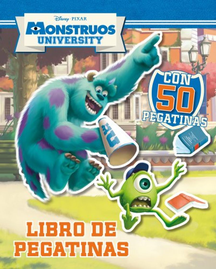 Productos Monstruos University. Libro de pegatinas