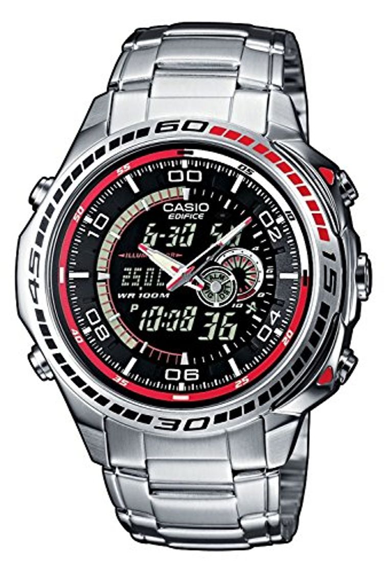 Moda Casio EDIFICE Reloj en caja sólida