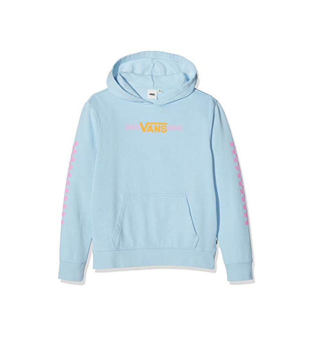 Social Vans Funnier Times BF Hoodie Grls Capucha, Azul