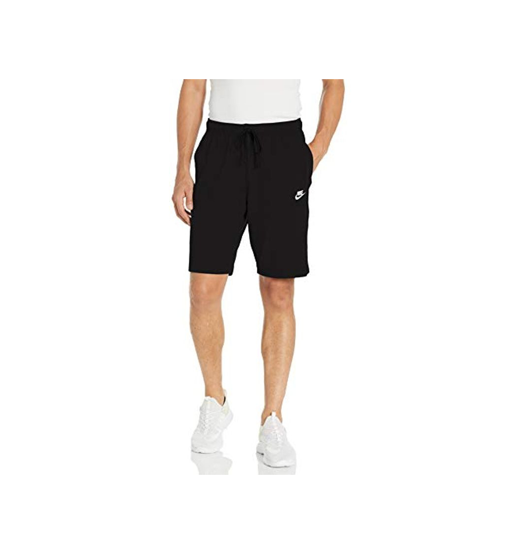 Social NIKE Club Short JSY Pantalones Cortos, Hombre, Negro