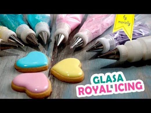 GLASA | ROYAL ICING PERFECTA RECETA - YouTube