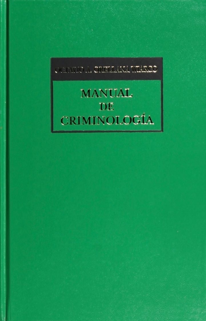 Moda Manual De Criminología Estudio Del Crimen Editorial Porrua

