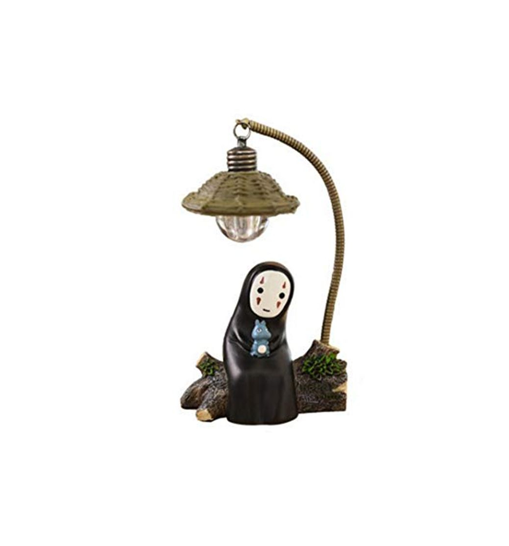 Product Enérgico Lejos No Face Man Night Light Chi a Chihiro Escritorio De Mesa Lámpara Miyazaki Hayao Anime Kaonashi Niños Regalo De Los Niños De Juguete Decoración Del Hogar Artesanal Lámpara De Dormir