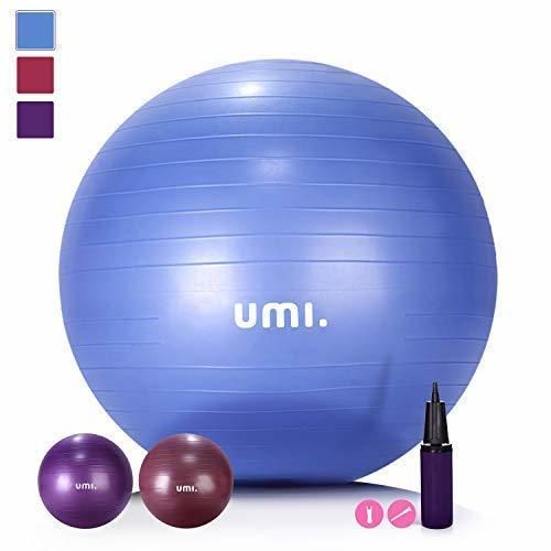 UMI. Essentials Pelota de Ejercicio Gym Ball para Fitness, Yoga, Pilates, Embarazo
