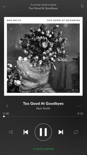 Too Good At Goodbyes