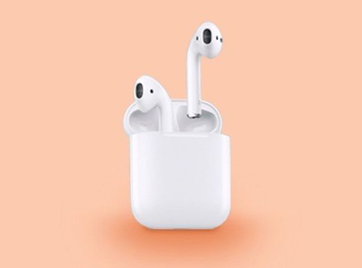 Apple AirPods con estuche de carga inalámbrica