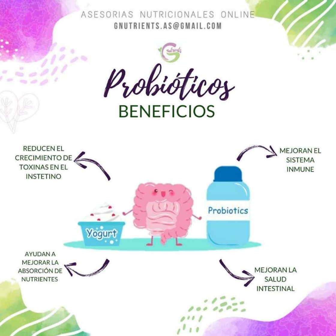 Fashion Beneficios de los probióticos 🍶