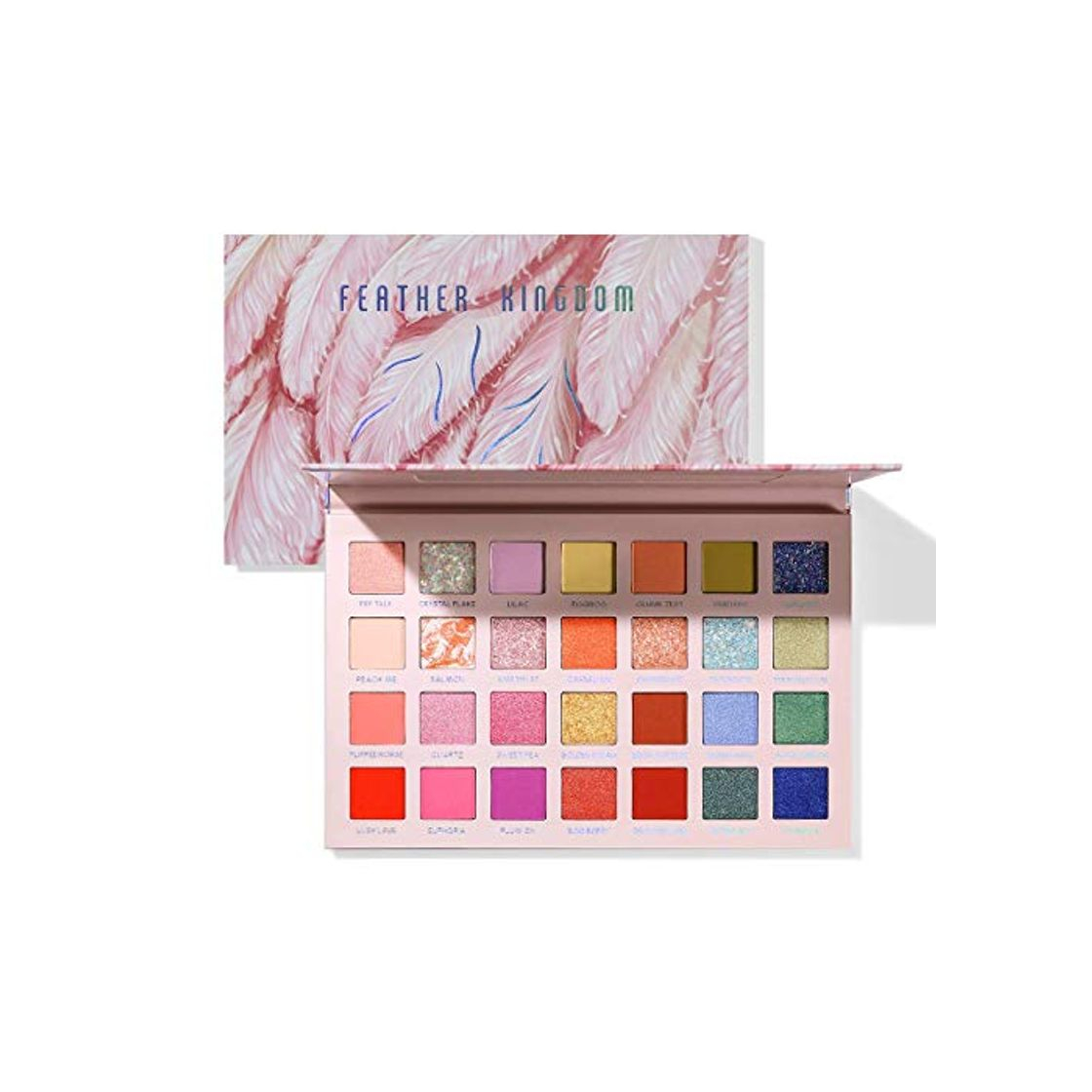 Product Paleta de sombras de ojos de maquillaje Pudaier